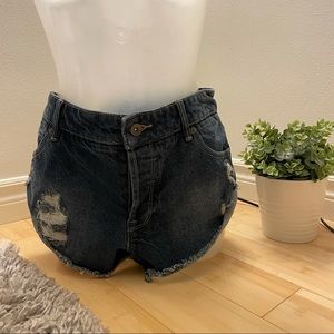 Roxy mini jean short